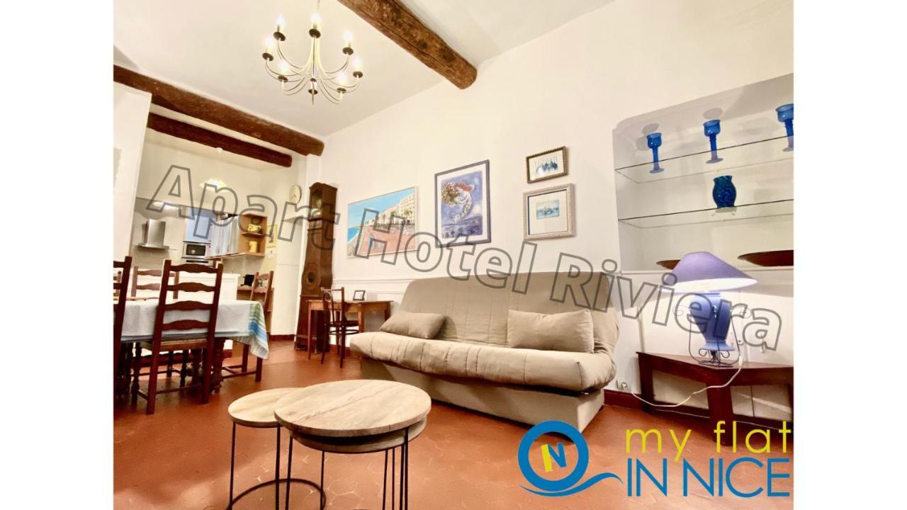 Aparthotel Riviera - Barillerie 3 - Vieille Ville 50M De La Plage- 4 Pieces - Ac Ницца Экстерьер фото